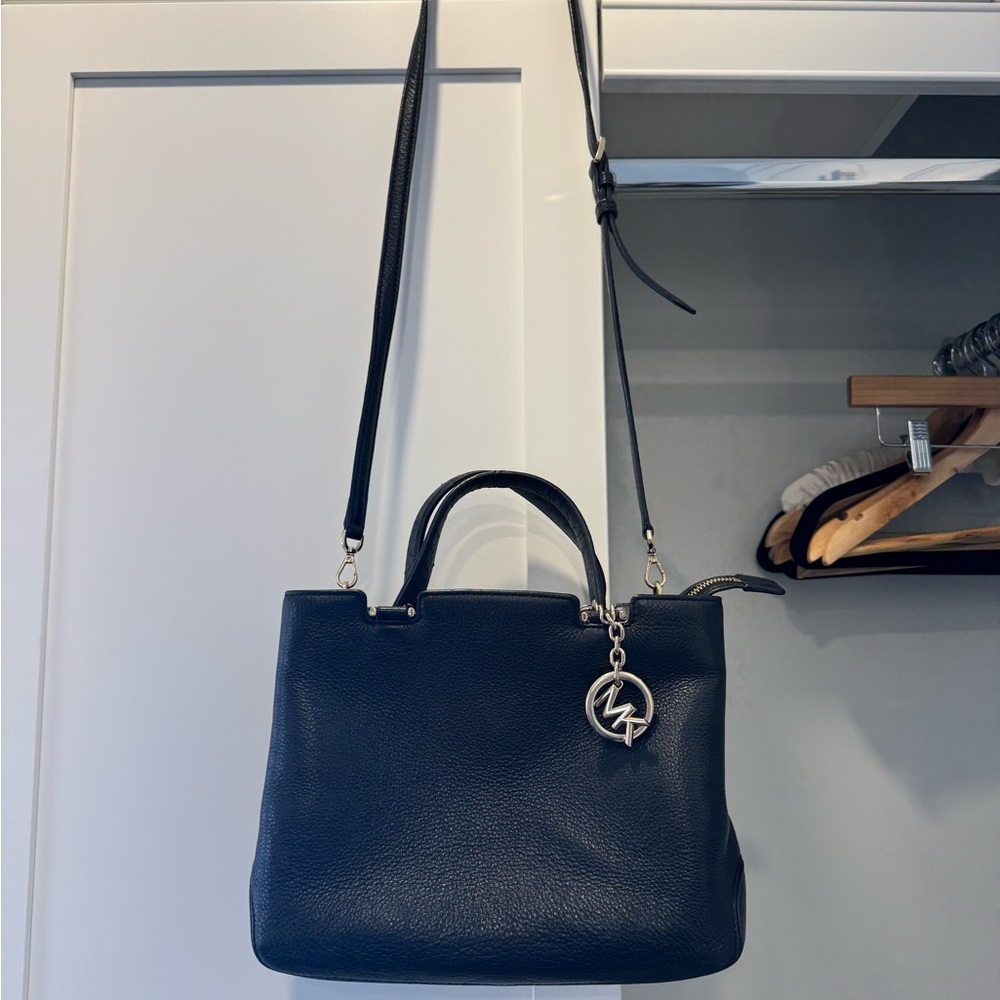 Michael Kors Black Leather Purse